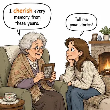 cherish karikatür