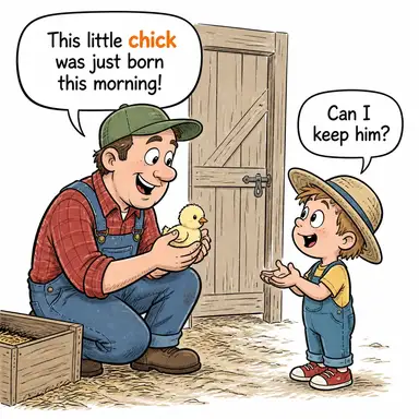 chick karikatür