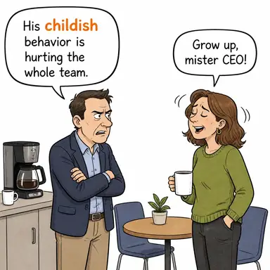 childish karikatür