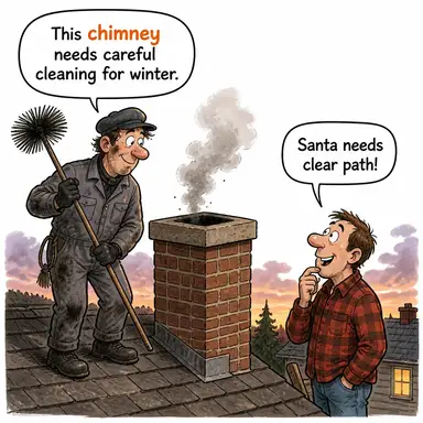 chimney karikatür