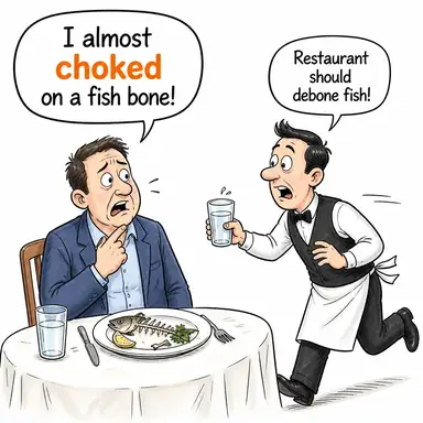 choke karikatür