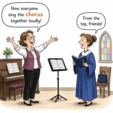 chorus karikatür