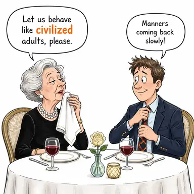 civilized karikatür
