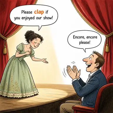 clap karikatür