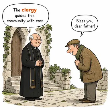 clergy karikatür