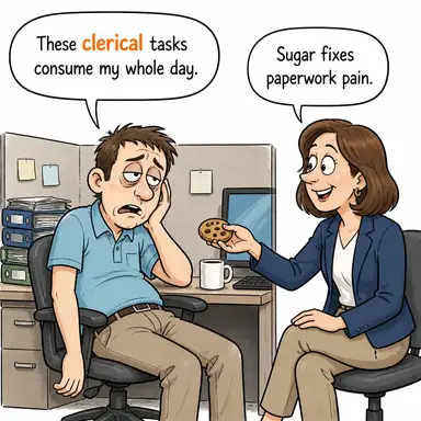 clerical karikatür