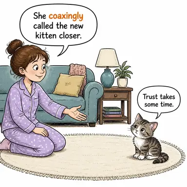 coaxingly karikatür
