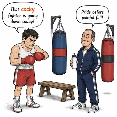 cocky karikatür