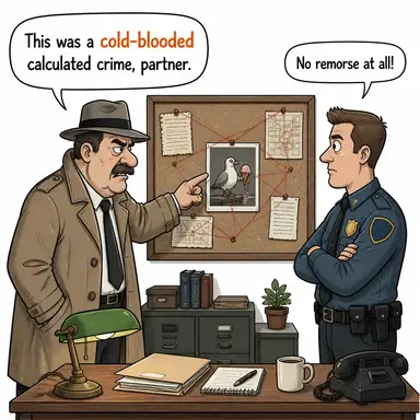 cold-blooded karikatür
