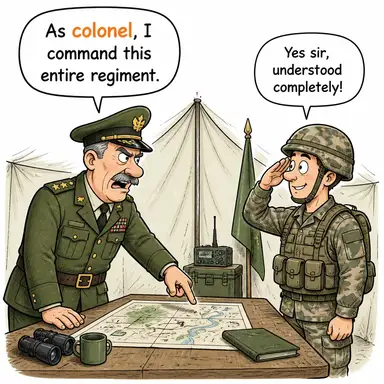 colonel karikatür