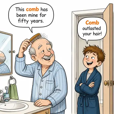 comb karikatür