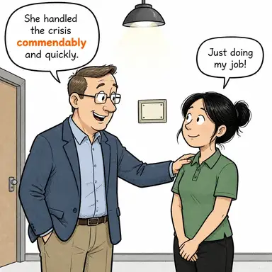 commendably karikatür