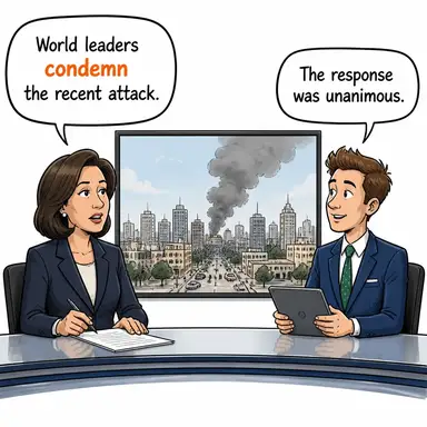 condemn karikatür