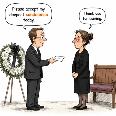 condolence karikatür