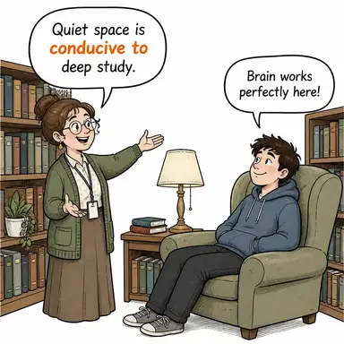 conducive to karikatür