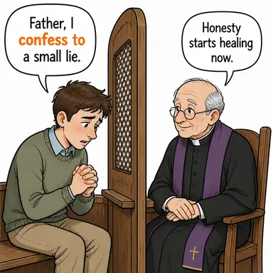 confess to karikatür