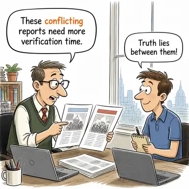 conflicting karikatür