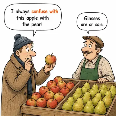 confuse with karikatür