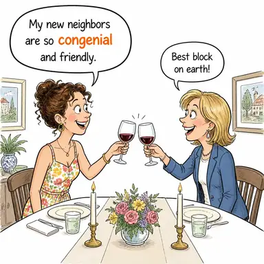 congenial karikatür