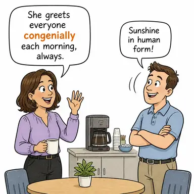 congenially karikatür