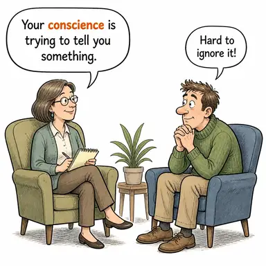 conscience karikatür