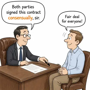 consensually karikatür