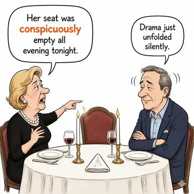 conspicuously karikatür