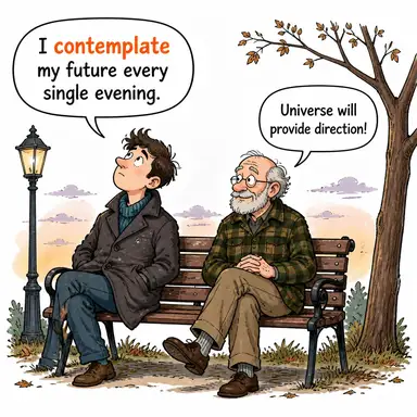 contemplate karikatür