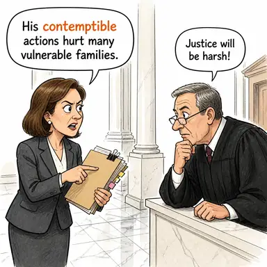 contemptible karikatür