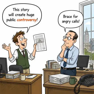 controversy karikatür