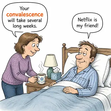 convalescence karikatür