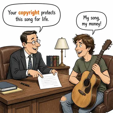 copyright karikatür