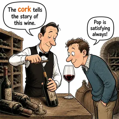 cork karikatür
