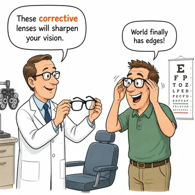 corrective karikatür