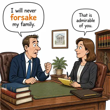 forsake karikatür