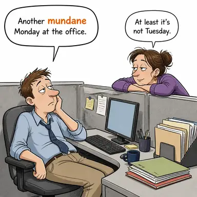 mundane karikatür